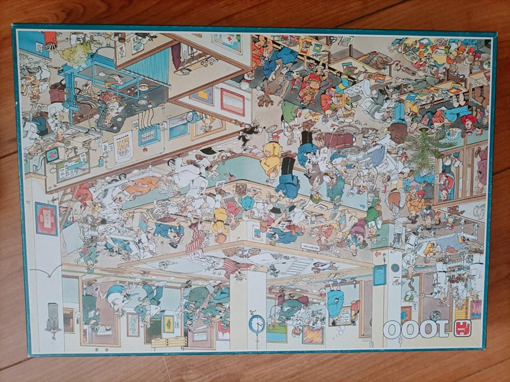 Jumbo Jan van Haasteren Puzzel, Hobby en Vrije tijd, Denksport en Puzzels, Ophalen, 500 t/m 1500 stukjes, Zo goed als nieuw, Legpuzzel