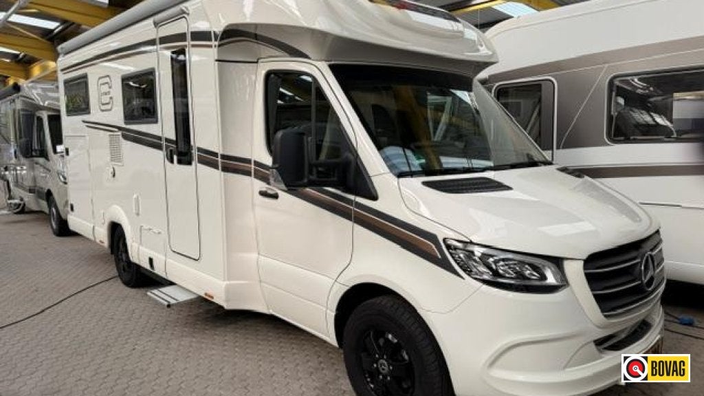 Carthago C-Tourer T 143 LE ENKELE BEDDEN, LEVELSYST., Caravans en Kamperen, Automaat, ESP-stabiliteitscontrole, Ringverwarming