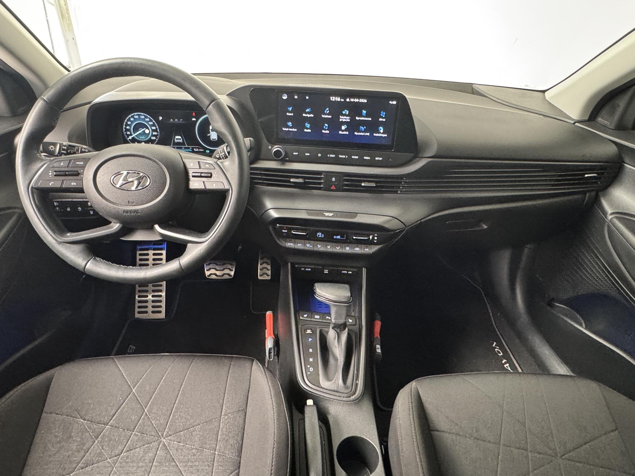 Hyundai Bayon 1.0 T-GDI Premium | Bose | Navigatie | Camera, Auto's, Gebruikt, Met garantie (alle), Blauw, Origineel Nederlands