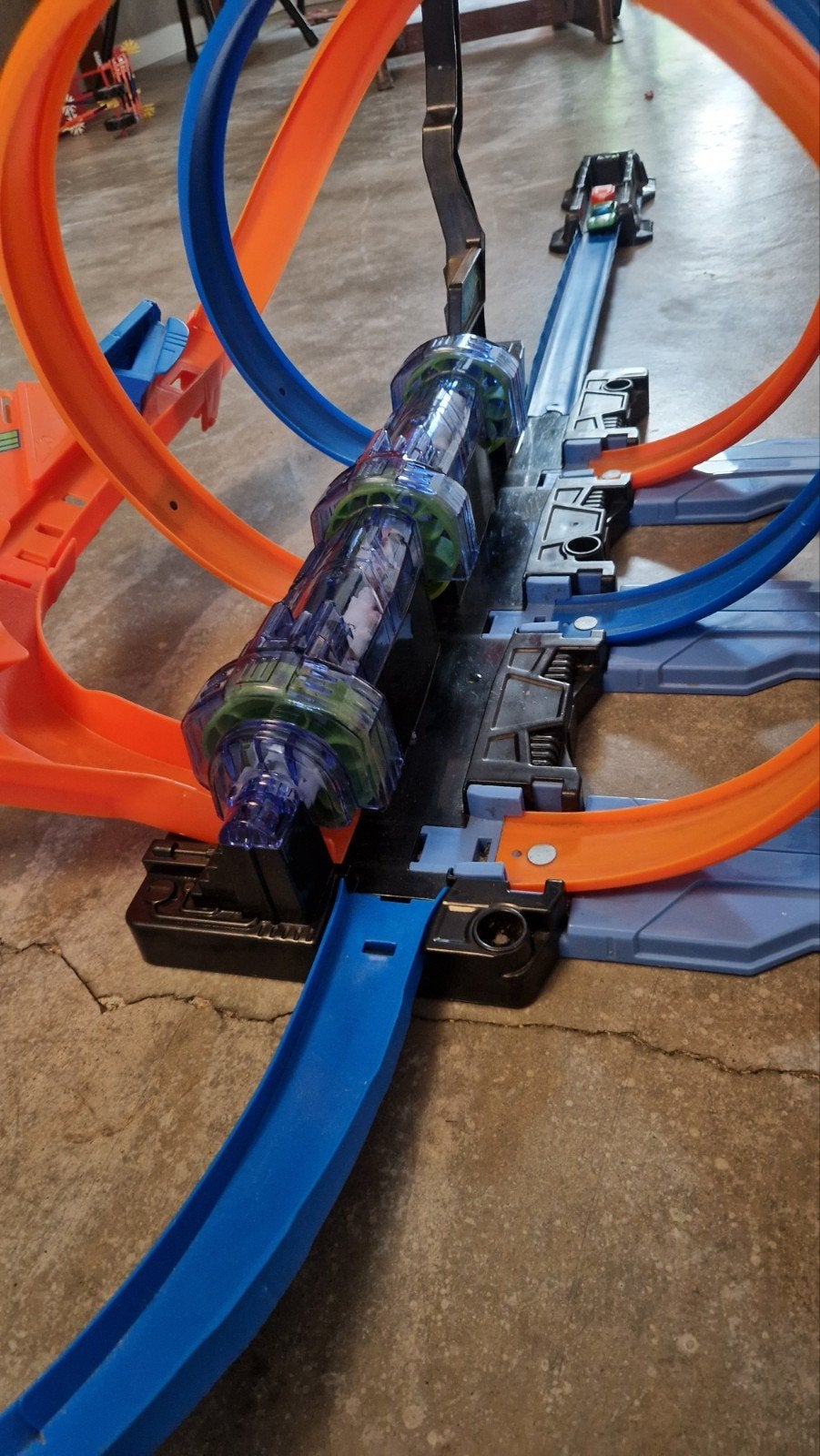 Hot wheels looping baan, Ophalen, Zo goed als nieuw, Handmatig, Hot Wheels