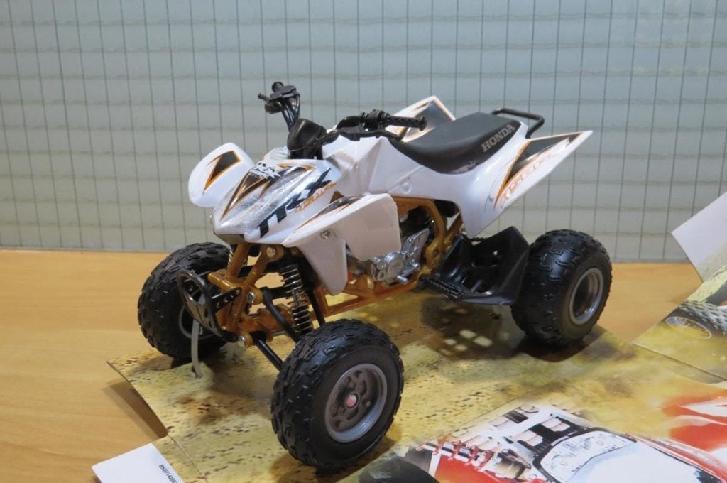 Honda TRX450R quad atv white 1:12 57473, Pirmasens, Overige typen, Nieuw, Ophalen of Verzenden