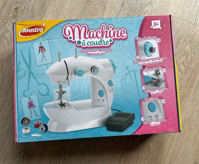 Joustra Naaimachine voor kinderen, Hobby en Vrije tijd, Ophalen of Verzenden, Zo goed als nieuw, Naaimachine, Overige merken