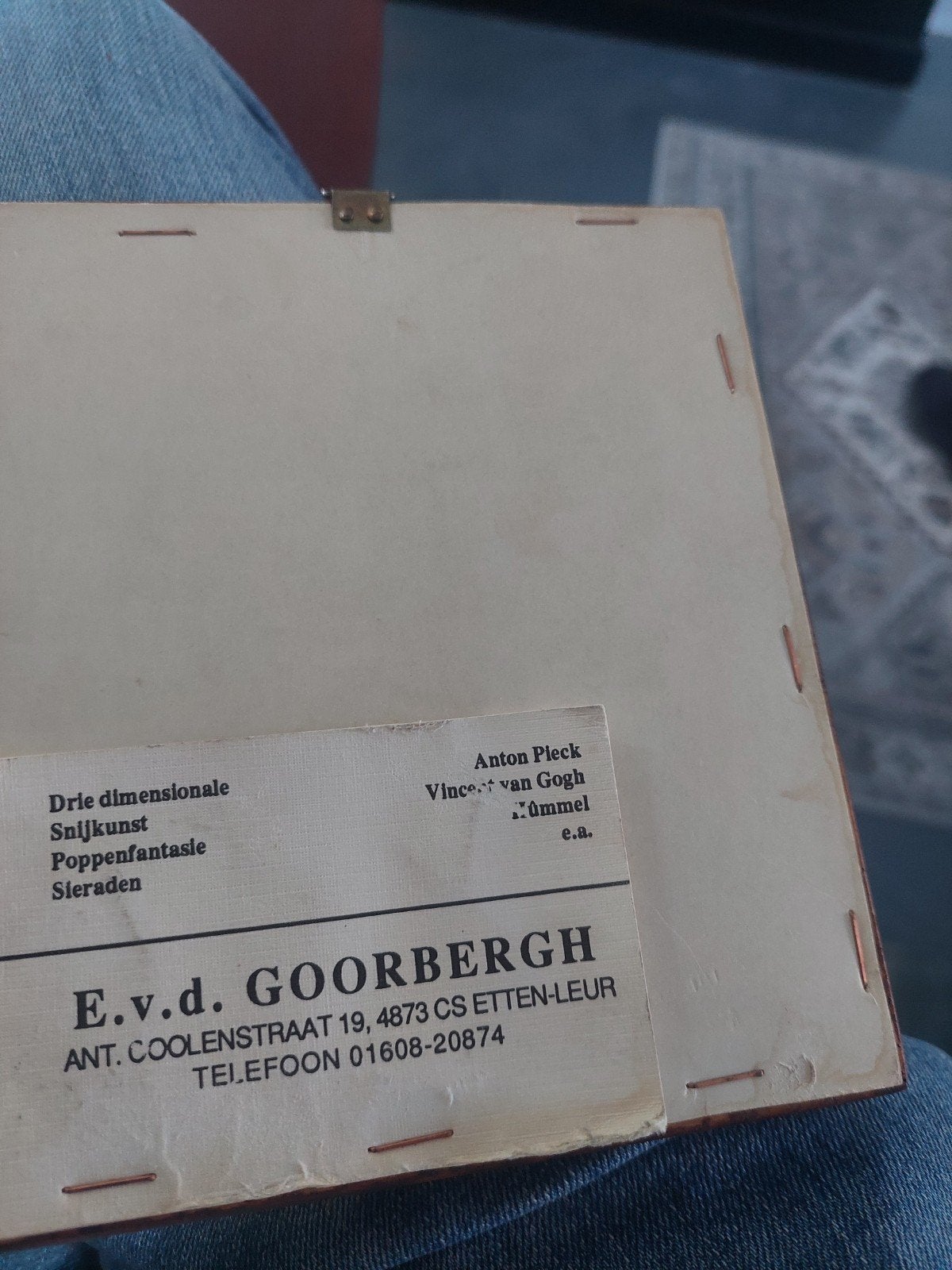 Schilderij  Anton pieck, Ophalen of Verzenden, Voor 1940, Zo goed als nieuw, Overige onderwerpen
