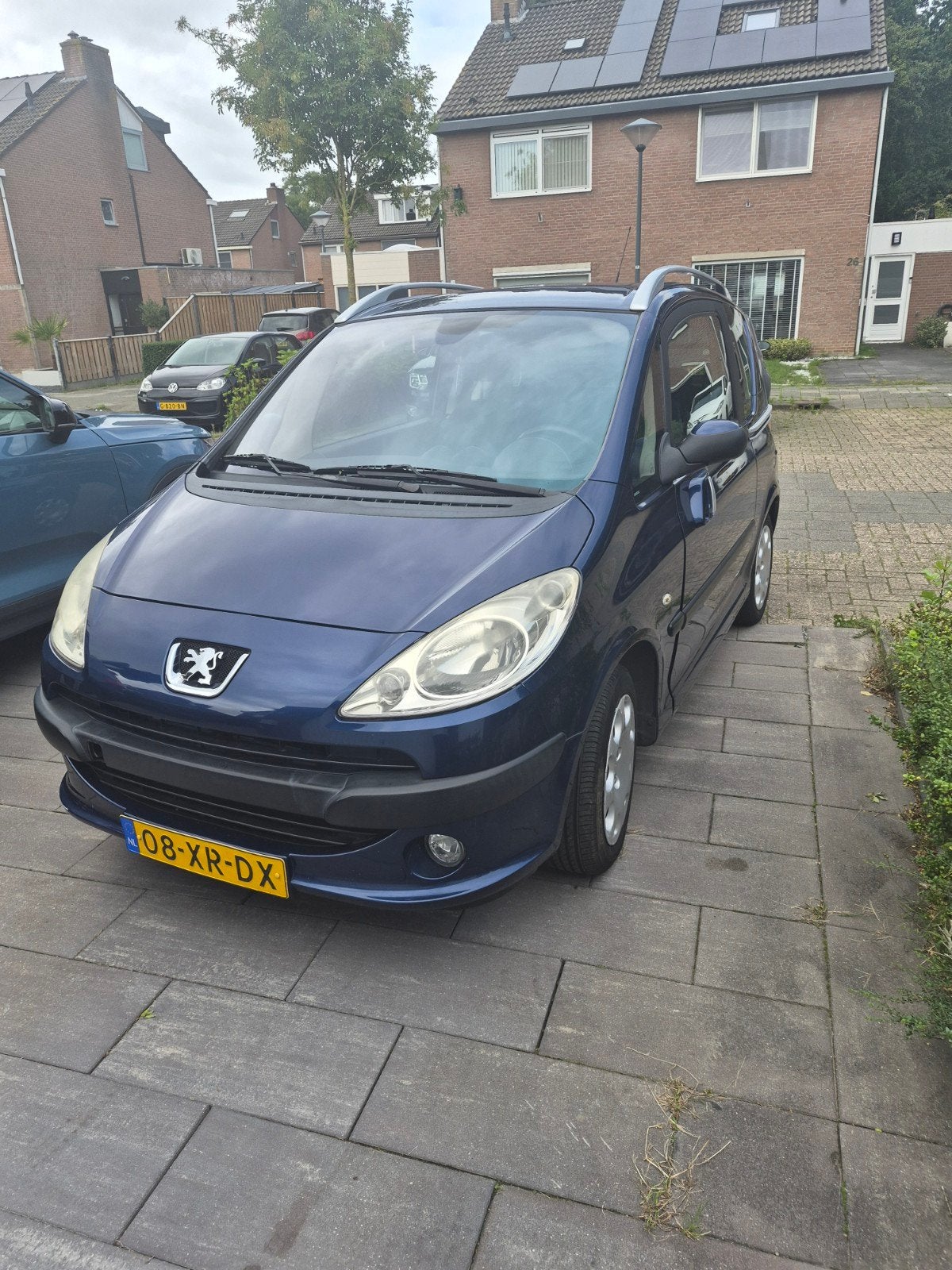 te koop Peugeot 1007 1.4 16V 2007 Blauw KM 116512, Auto's, Voorwielaandrijving, 1360 cc, 4 cilinders, 610 kg