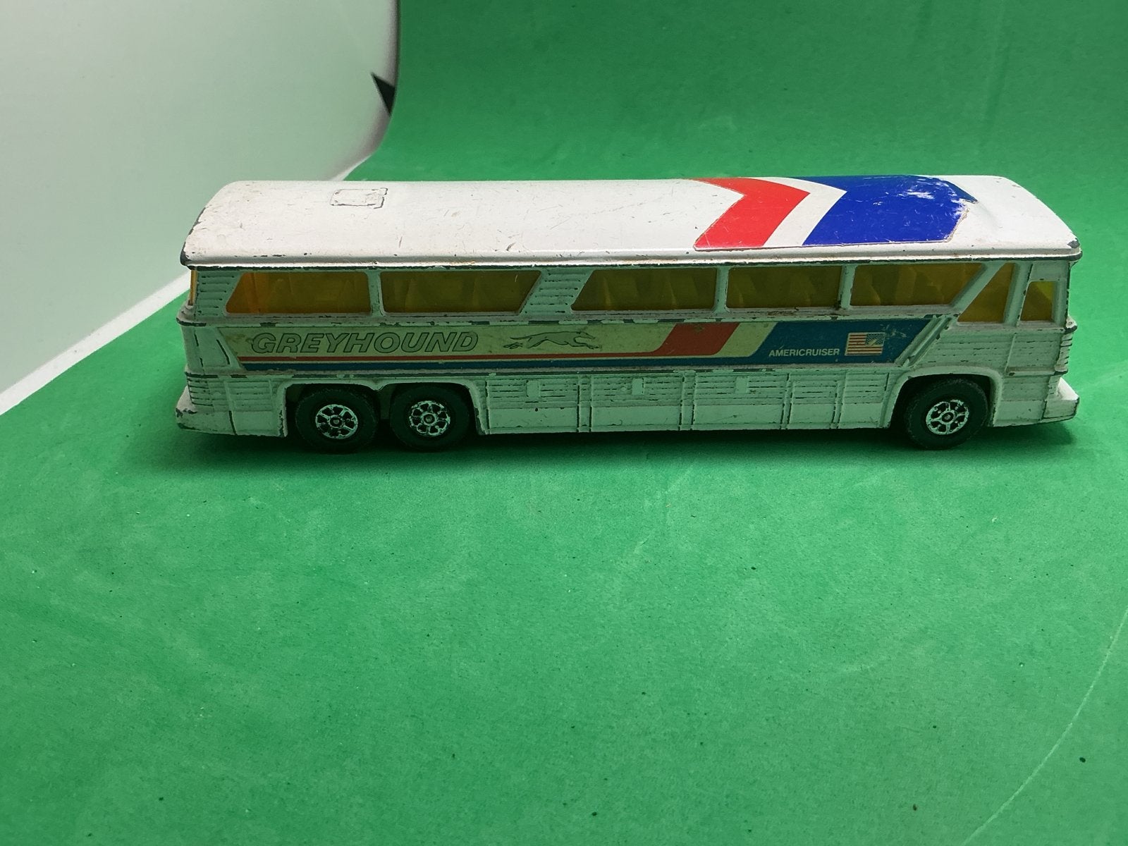 Corgi Greyhound Americruiser Bus - Vintage Speelgoedbus, Ophalen of Verzenden, Gebruikt