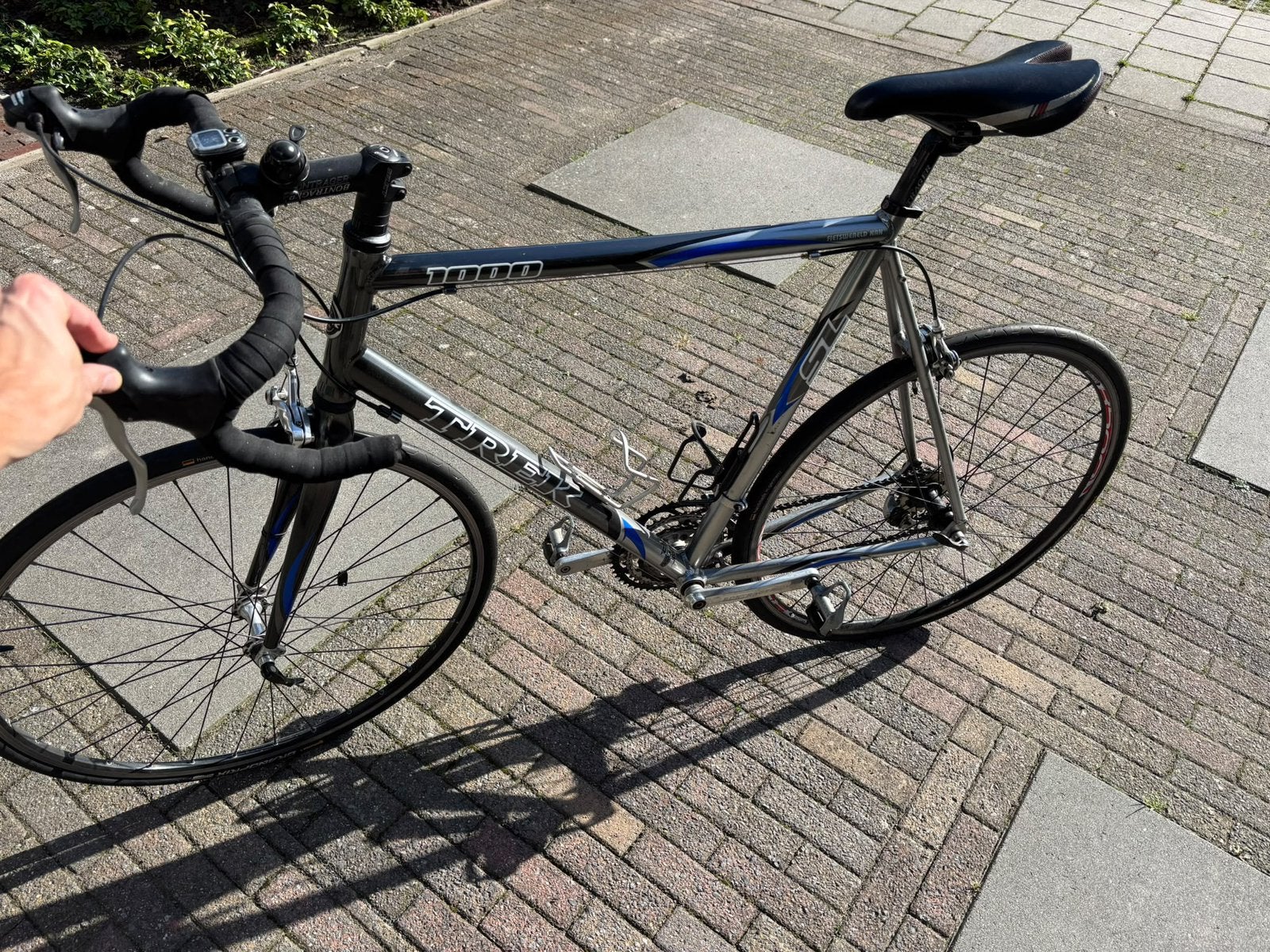 Trek 1000 racefiets – Shimano Tiagra – Aluminium – Bontrager, Ophalen, Gebruikt, Meer dan 20 versnellingen, Overige merken