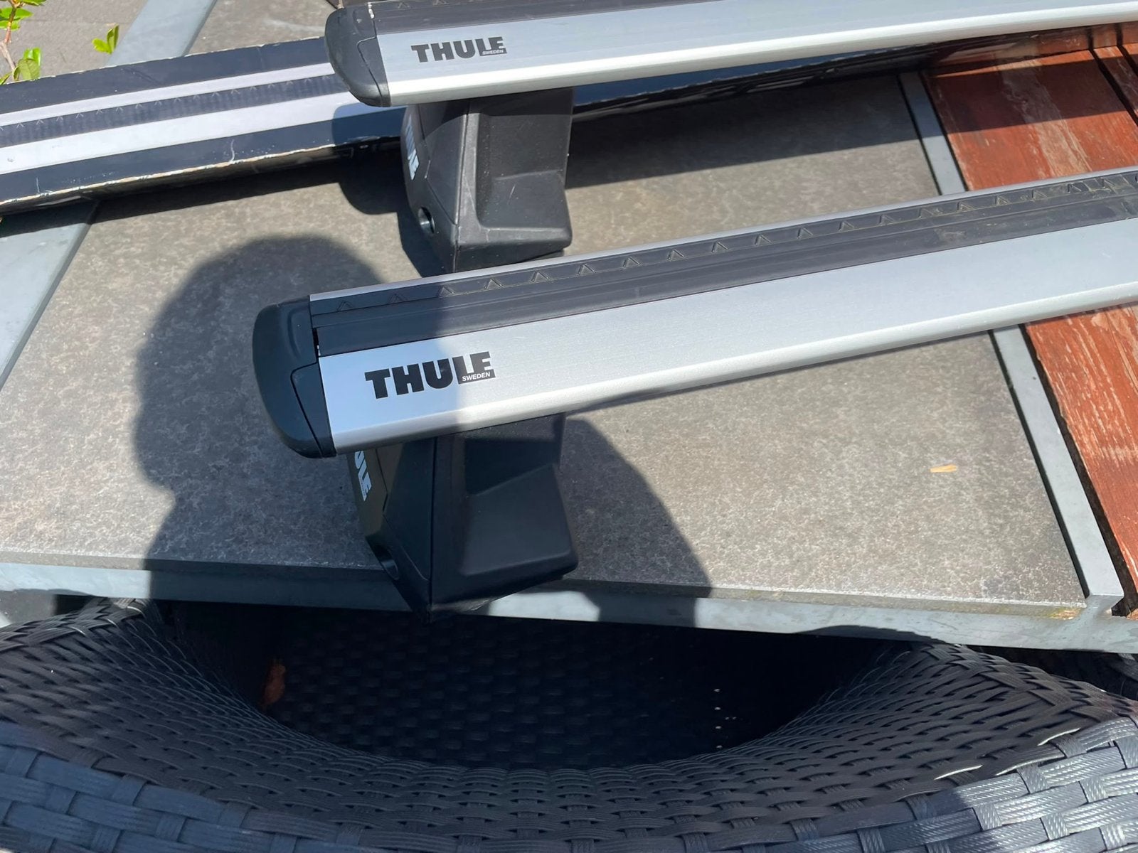 Thule WingBar Evo 135 dakdragers met Evo Clamp kit, Auto diversen, Dakdragers, Ophalen, Zo goed als nieuw