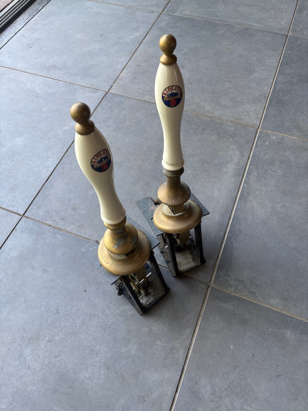 Vintage Ridley's The Essex Brewer Bier Tap Handvat, Ophalen of Verzenden