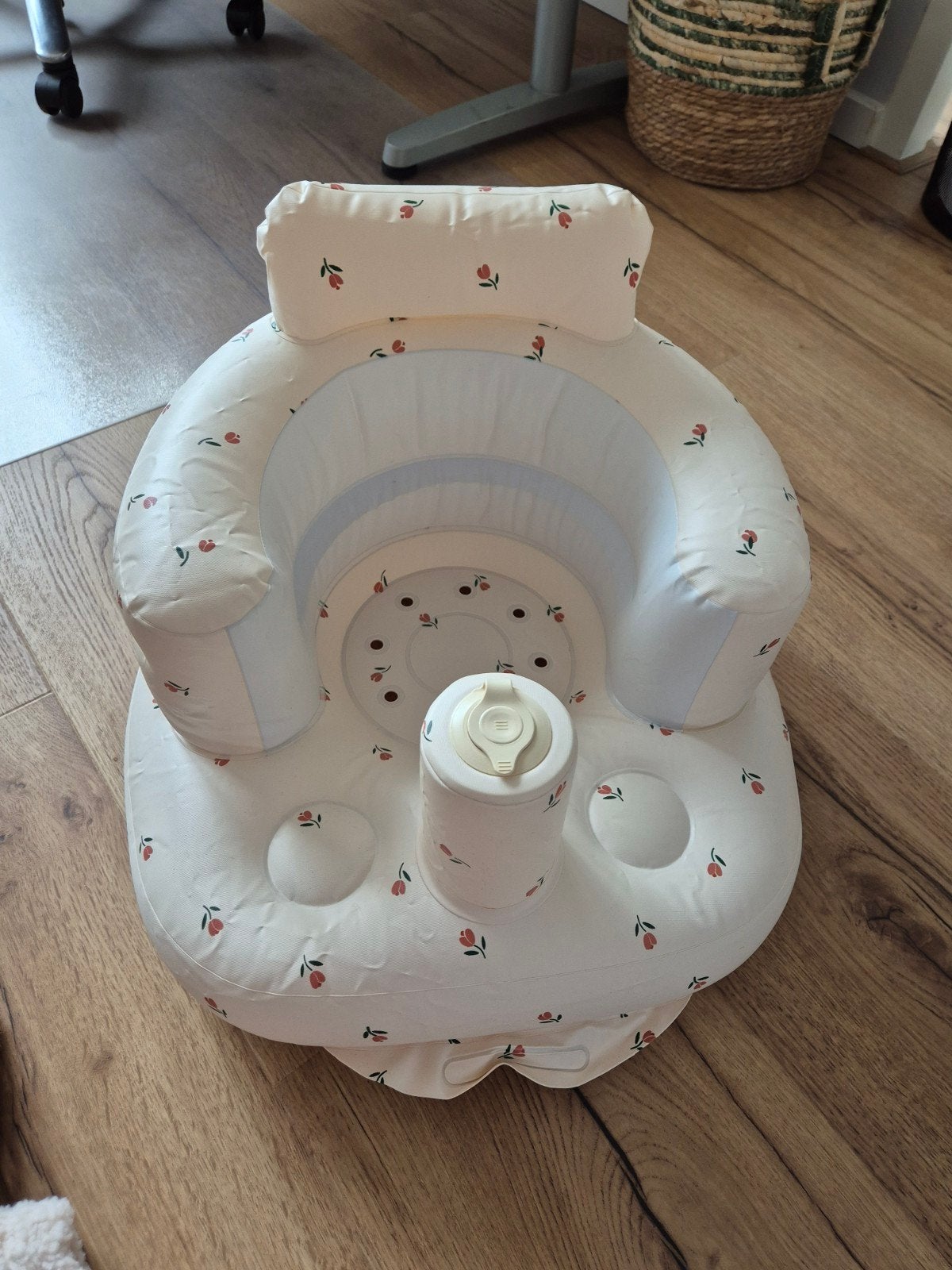 Opblaasbaar Kinderstoeltje met Tulpenprint - Amazon, Ophalen of Verzenden, Zo goed als nieuw, Overige typen