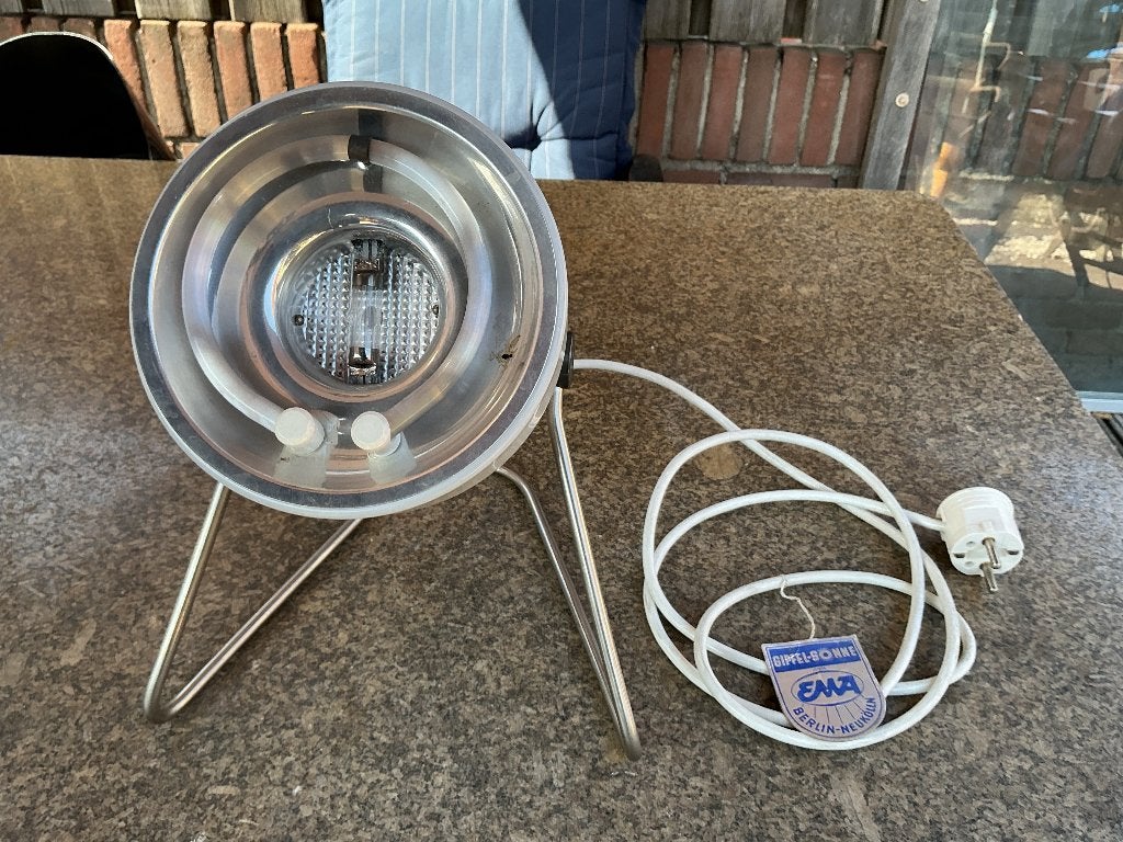 Vintage design IR/UV warmtelamp, dokterslamp, Ophalen of Verzenden, Huis en Inrichting