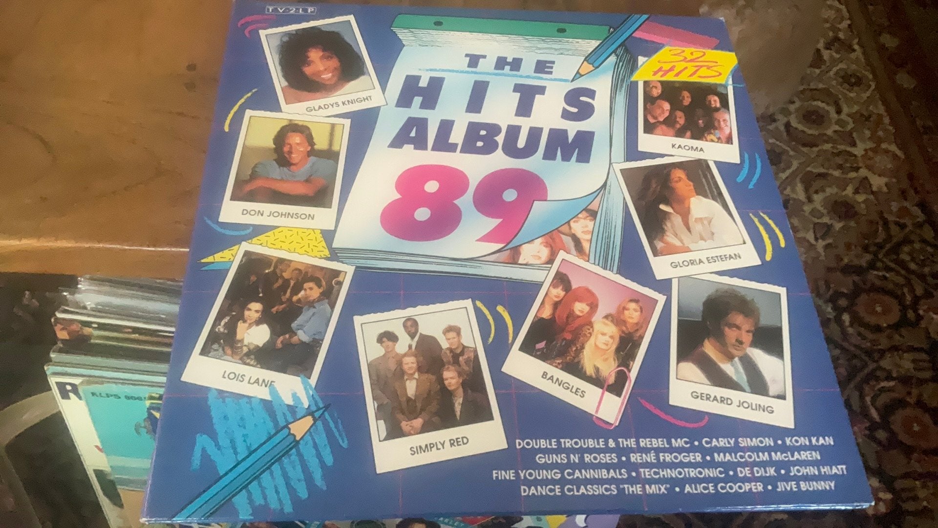 The Hits Album 89, Cd's en Dvd's, Vinyl | Verzamelalbums, Ophalen of Verzenden, Zo goed als nieuw, Overige formaten, Pop