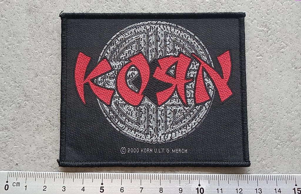 Korn leuke en originele vintage 2000 patch k29 officieel, Verzenden, Nieuw, Kleding