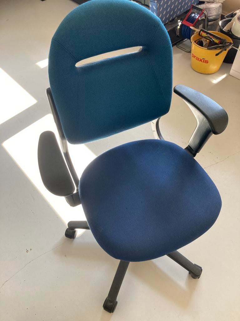 Ahrend Bureaustoel - Ergonomisch en Comfortabel, Ophalen, Gebruikt, Blauw, Bureaustoel