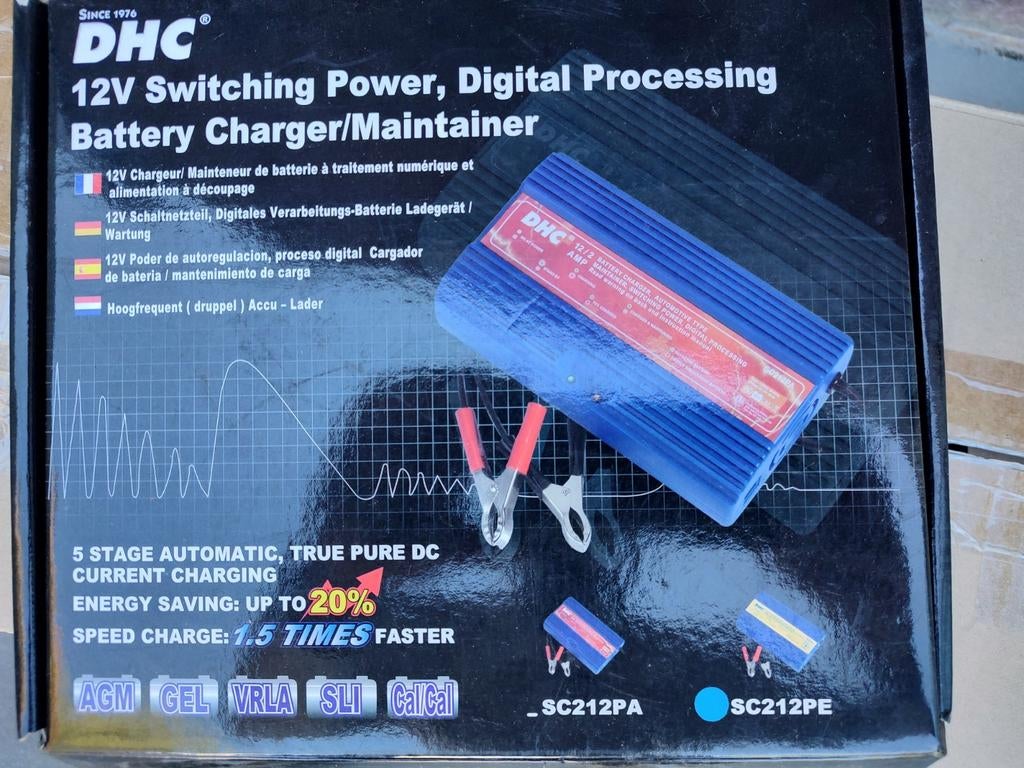 DHC SC212PE Battery Charger, Ophalen of Verzenden, Nieuw
