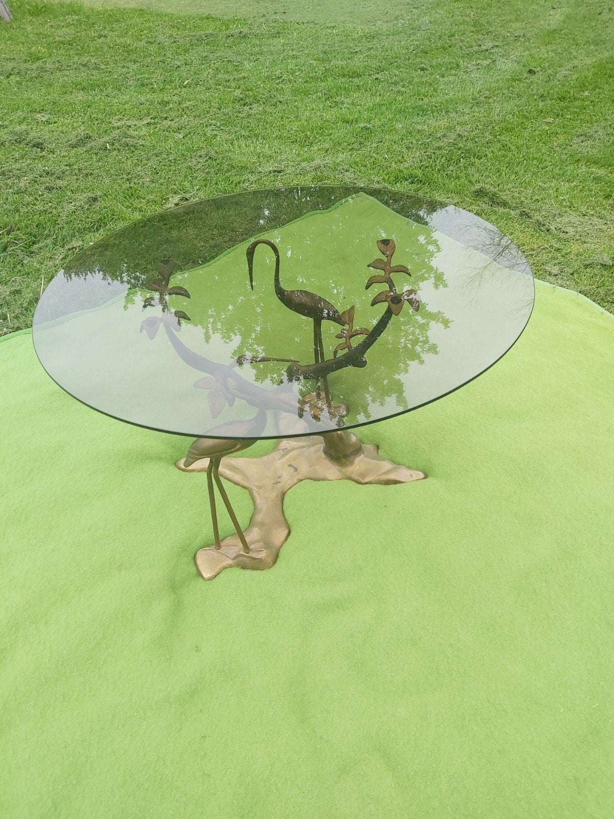 willy daro coffee table hollywood regency tafel goede staat, Ophalen of Verzenden