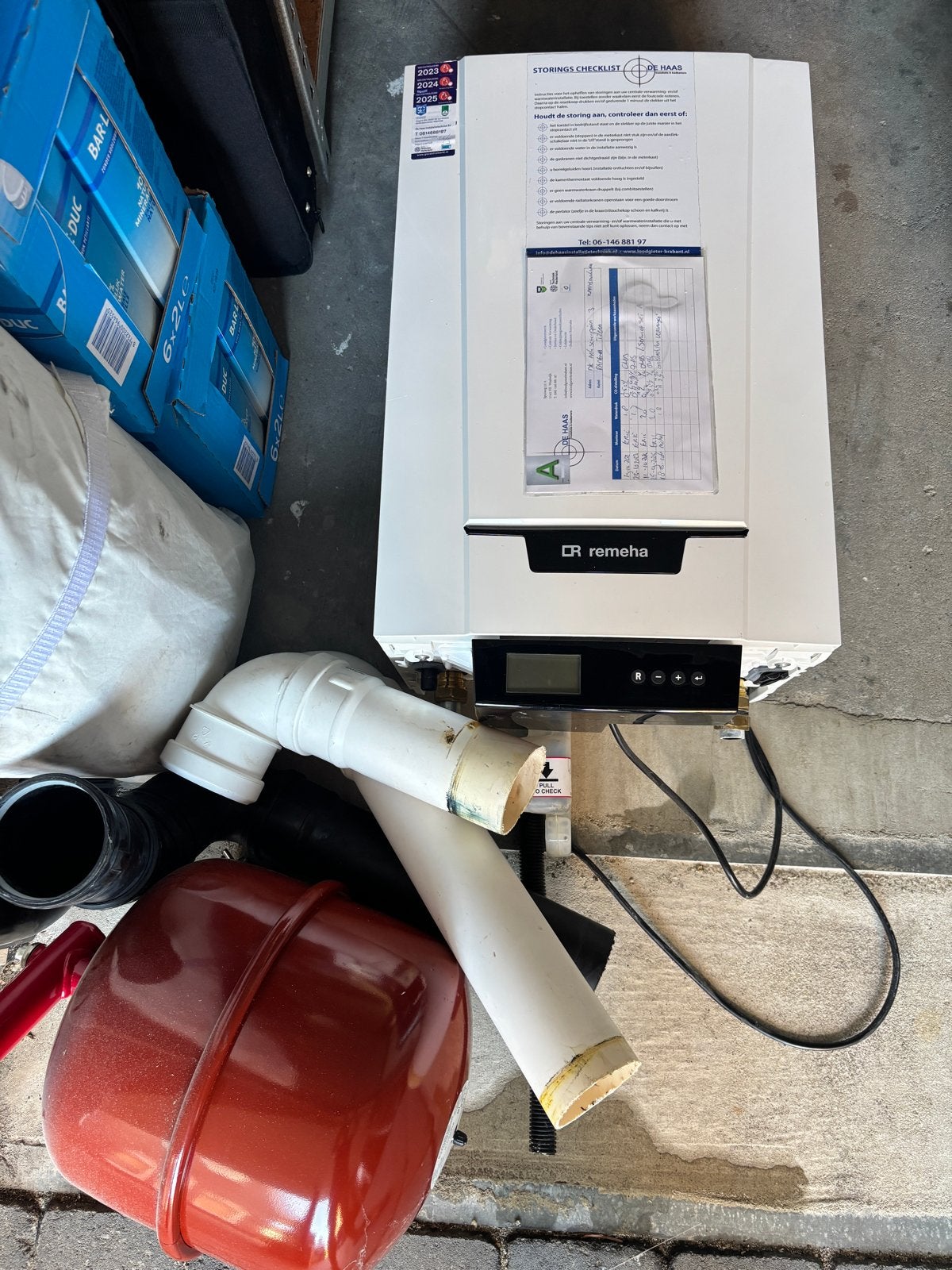 Remeha Tzerra ACE 39c (CW5) CV-ketel, Ophalen, Gebruikt, Hoog rendement (Hr), Cv-ketel of Combi-ketel