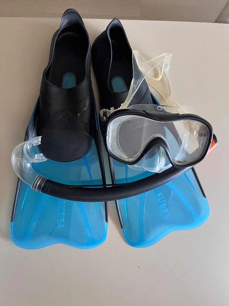 Snorkelset, Ophalen of Verzenden, Gebruikt, Snorkelset