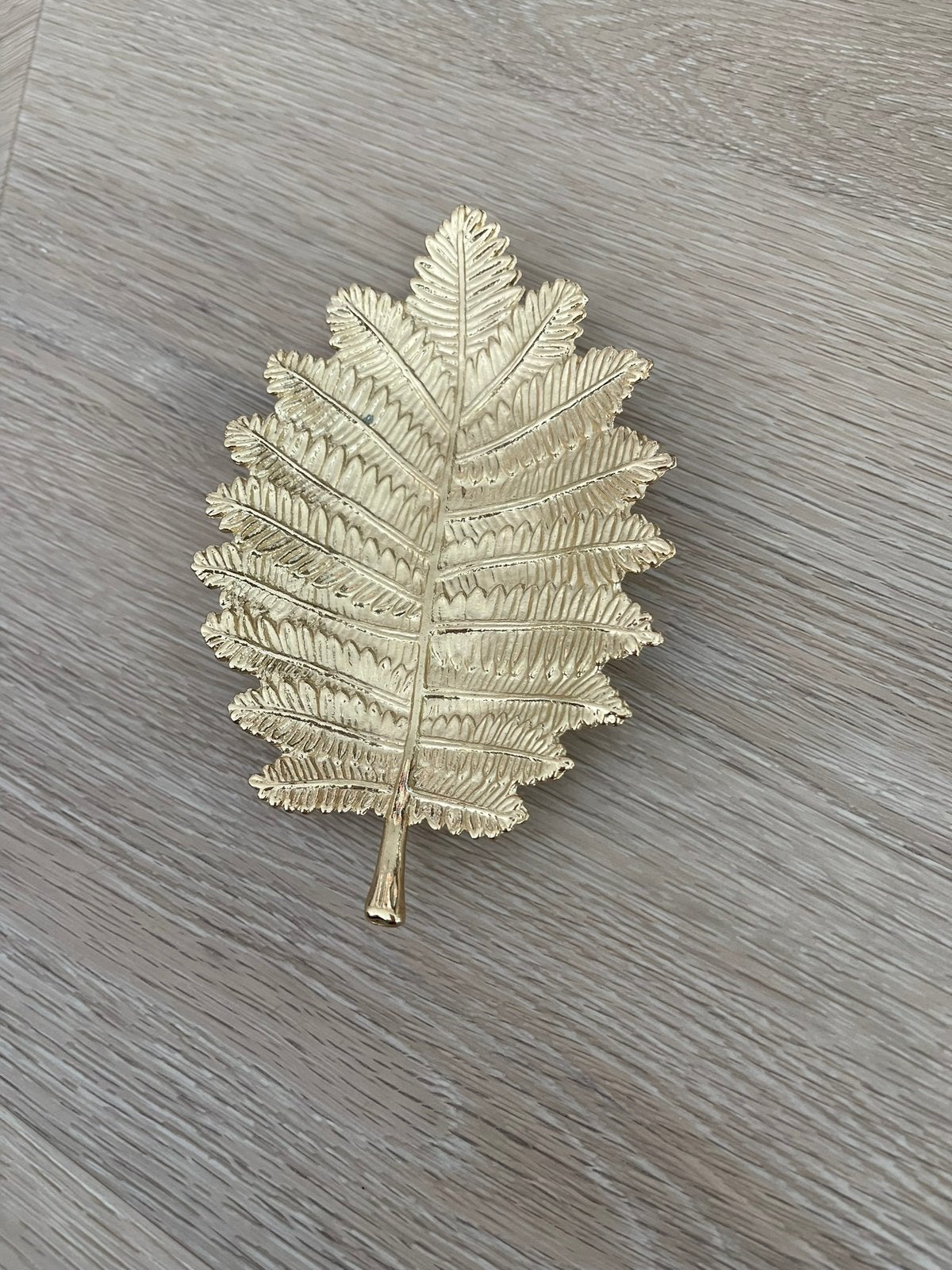 Goudkleurig schaaltje zara home leaf nieuw, Ophalen of Verzenden, Nieuw, Overige vormen, Overige materialen