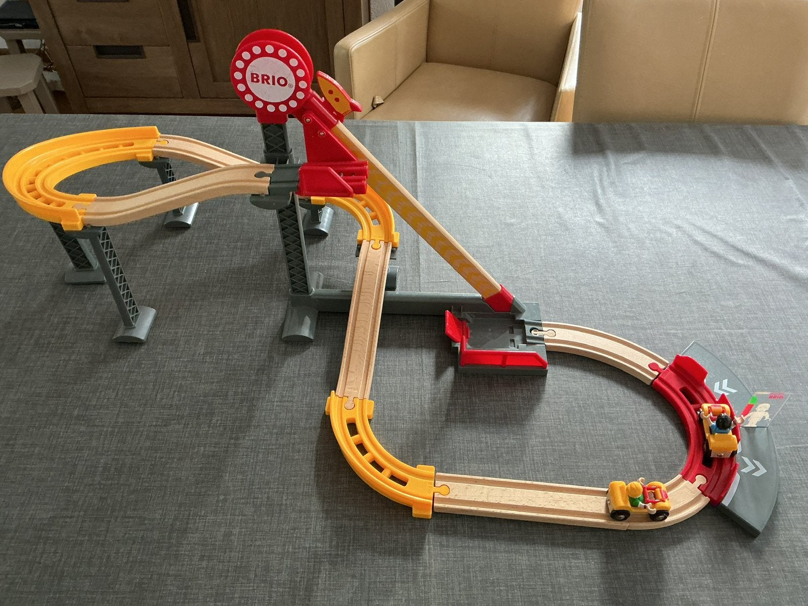 Brio nr 33730 roller coaster set, Ophalen of Verzenden, Zo goed als nieuw