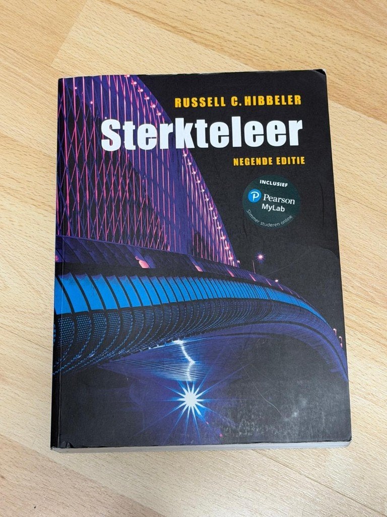 Sterkteleer Hibbeler ISBN 9789043034067, Boeken, Ophalen of Verzenden, Overige niveaus, Russell C. Hibbeler