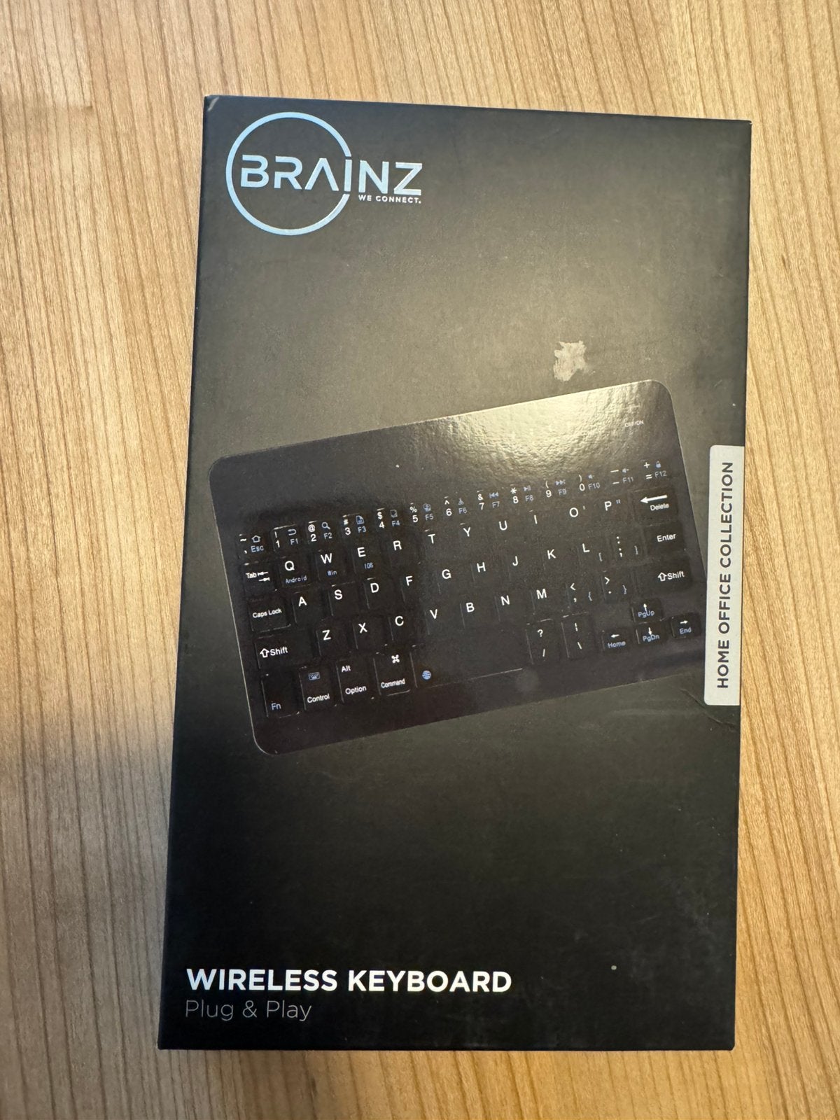 Brainz Wireless Keyboard /Toetsenbord usb, Ophalen, Zo goed als nieuw
