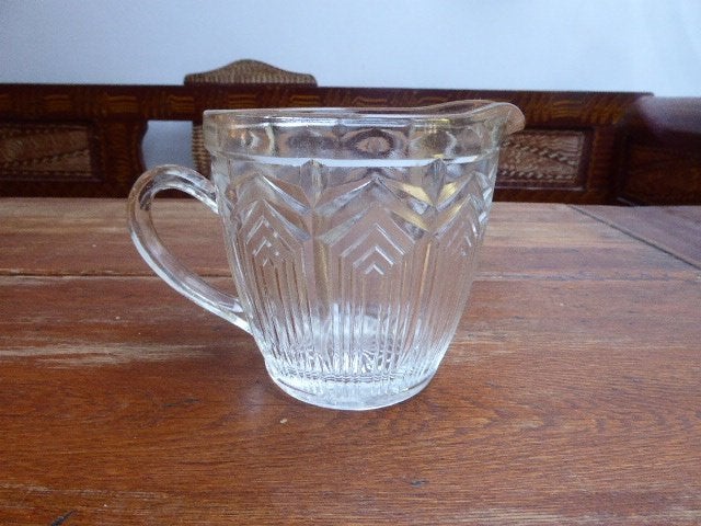 Vintage persglazen kan, Ophalen of Verzenden