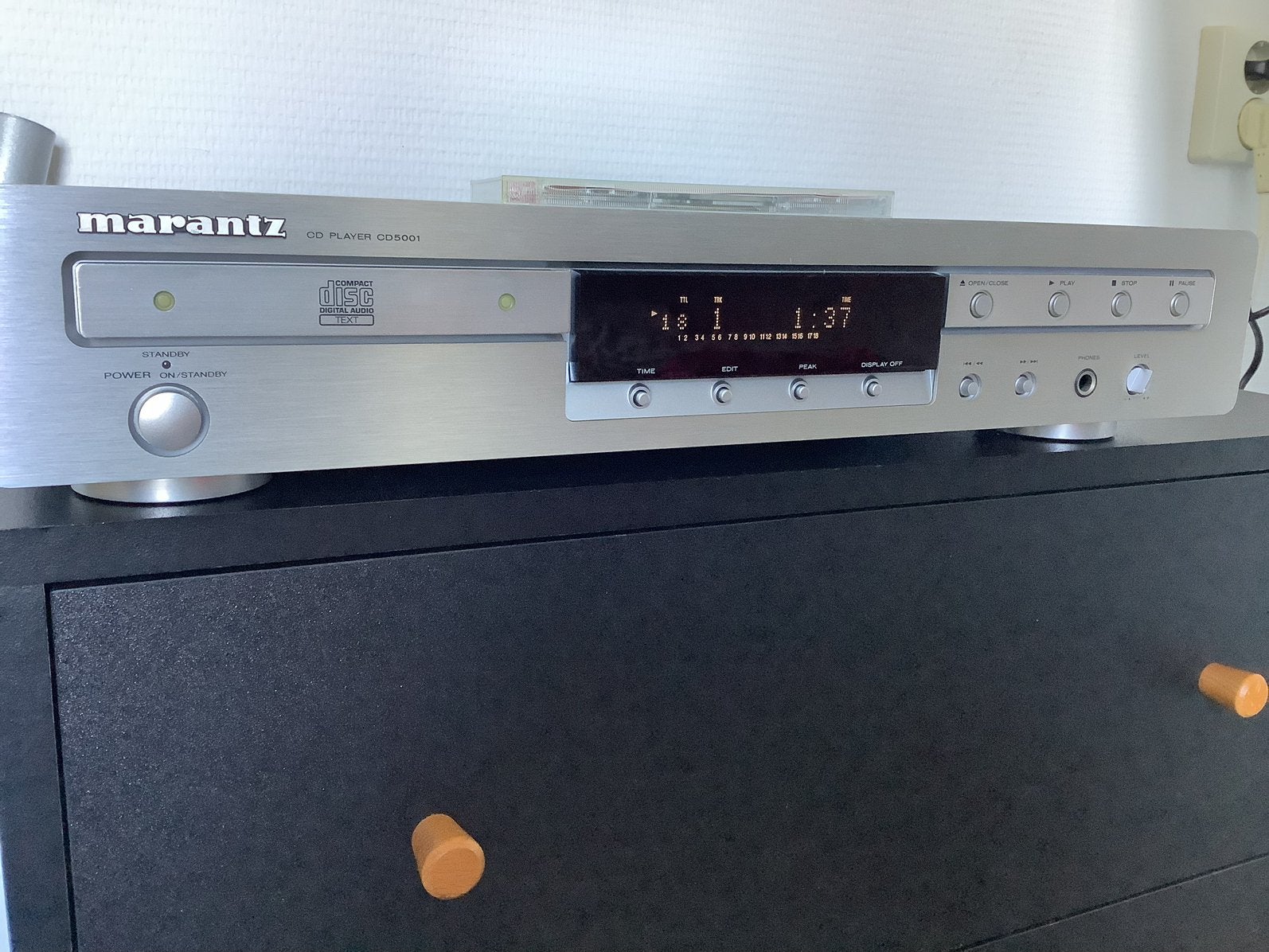 Marantz cd5001 + ixos interconnect, Ophalen, Gebruikt