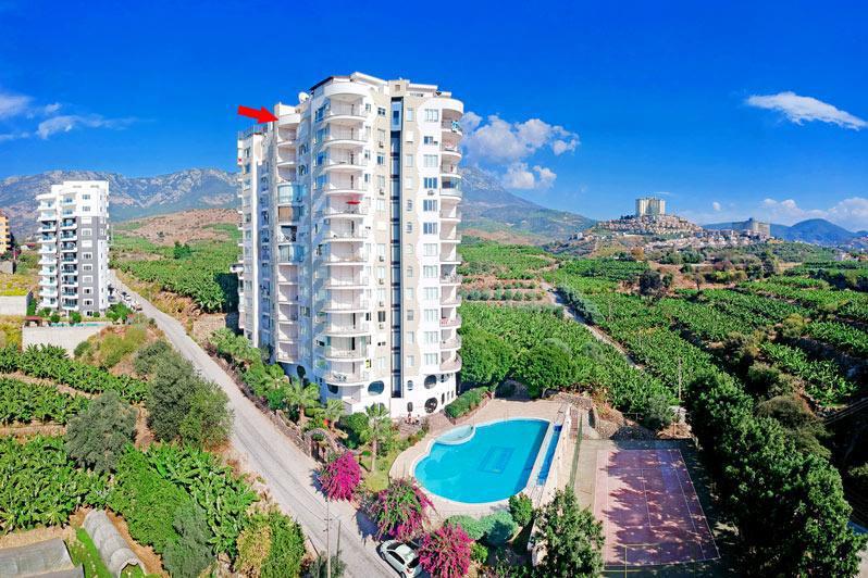 Ruime penthouse 4+1 Turkije, Eén persoon, 3 overnachtingen of meer
