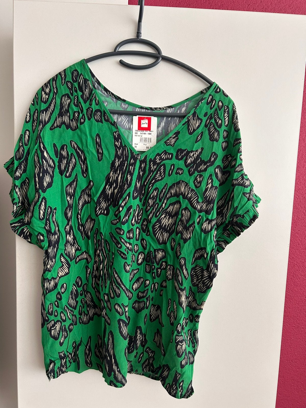 Nieuwe Summum blouse in maat 36, Ophalen of Verzenden, Nieuw, Maat 36 (S), Groen