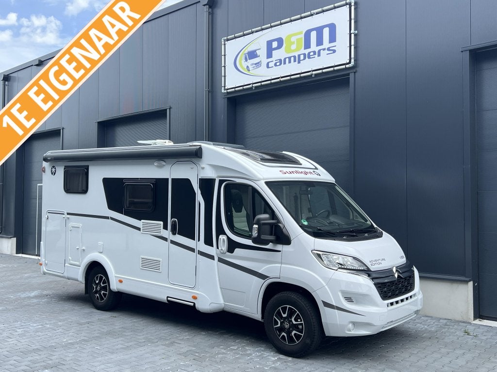Sunlight V66 Adventure Edition | 9737 km | 6,65 mtr |, Sunlight, Tot en met 2, Bedrijf, 6 tot 7 meter