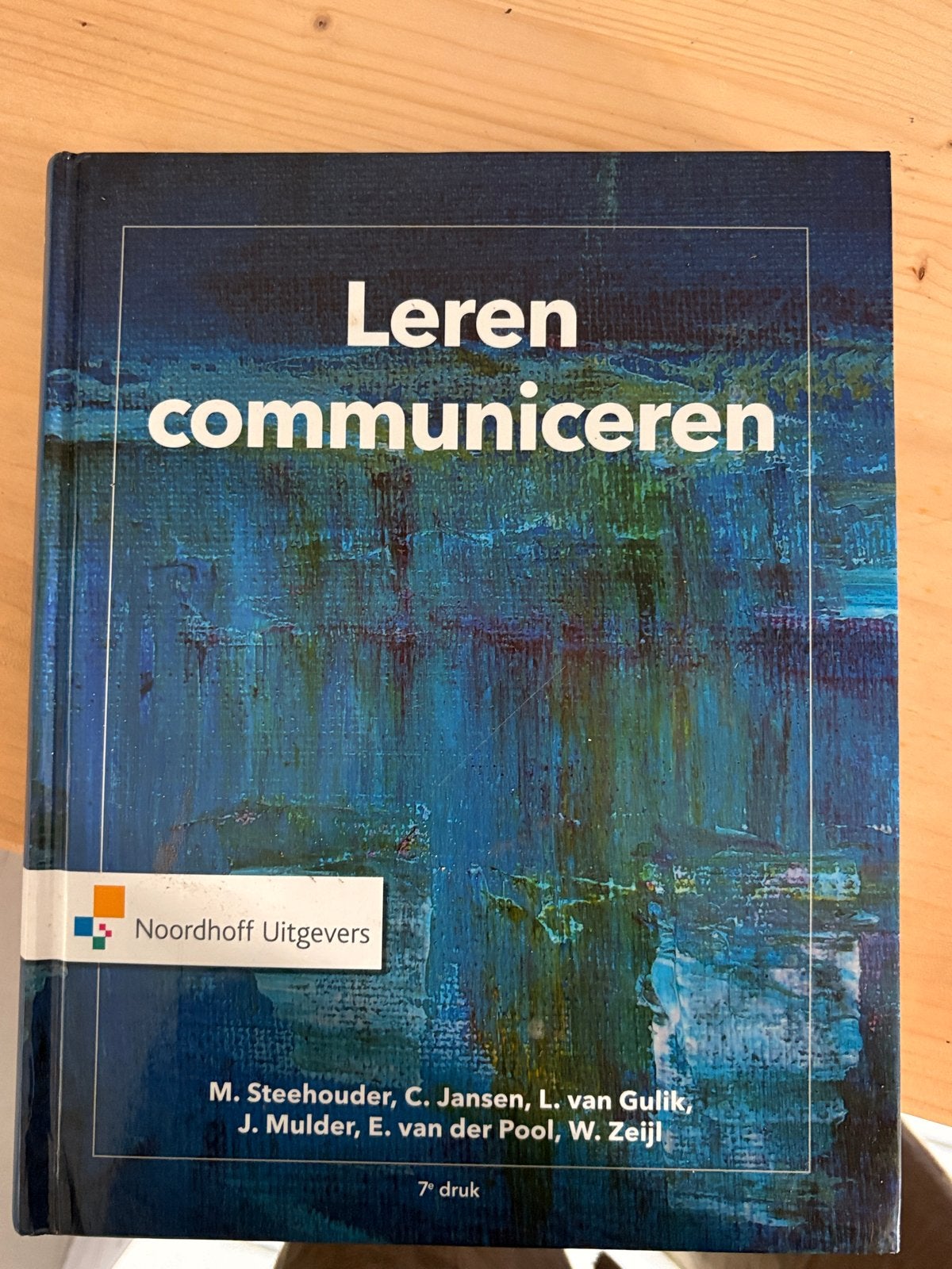 Leren communiceren - 7e druk - Noordhoff Uitgevers, Ophalen of Verzenden, Gamma, Gelezen, HBO