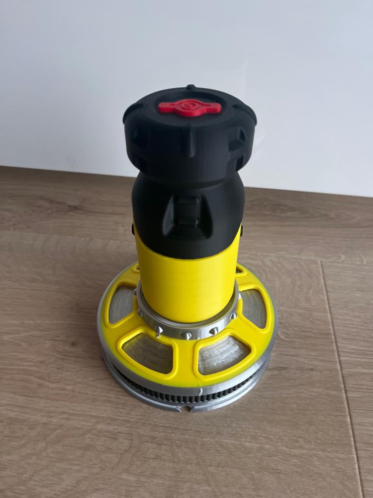 Fallout fusioncore + -reactor (waar lamp in past), 3D-print, Ophalen of Verzenden