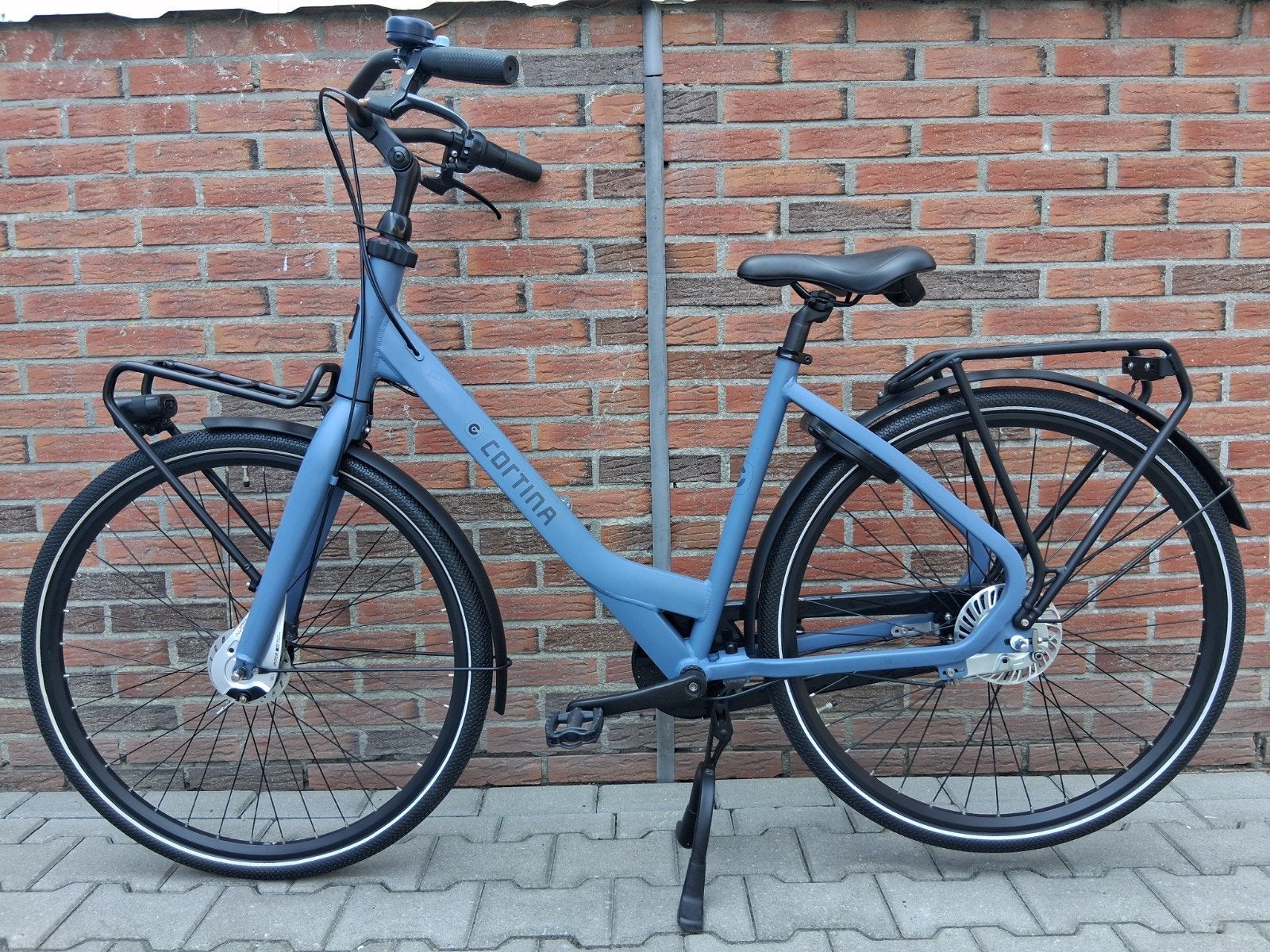 ALS NIEUW Cortina Common brugklasfiets 50 cm 7 versnellingen, Versnellingen, Zo goed als nieuw, 50 tot 53 cm, Trommelrem