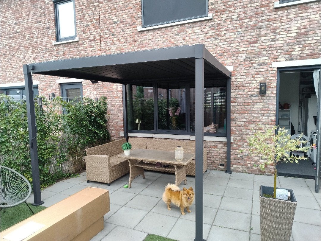 Pergola / Overkapping 3x3 en 3x4 en 3x5 nieuw in doos!!, Ophalen, Nieuw, Tuinpaviljoen