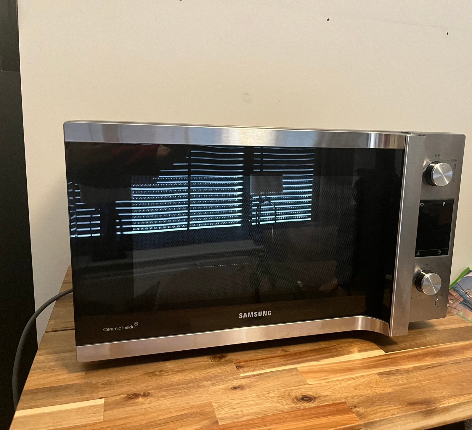 Samsung Combimagnetron, Ophalen, Combimagnetron, Zo goed als nieuw, Draaiplateau