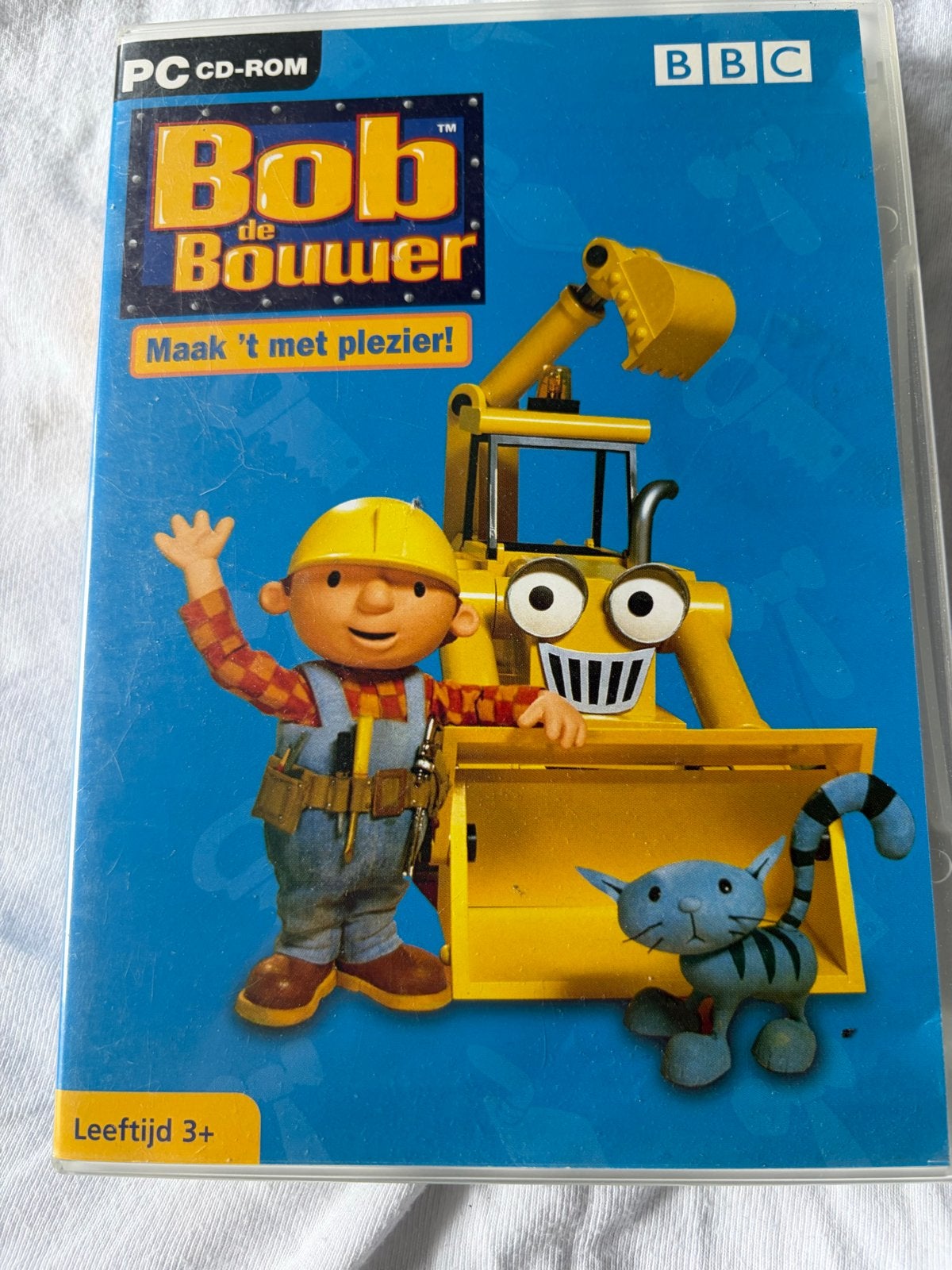 Bob de Bouwer: Maak 't met plezier! PC CD-ROM (3+), Puzzel en Educatief, Gebruikt, Verzenden, 1 speler