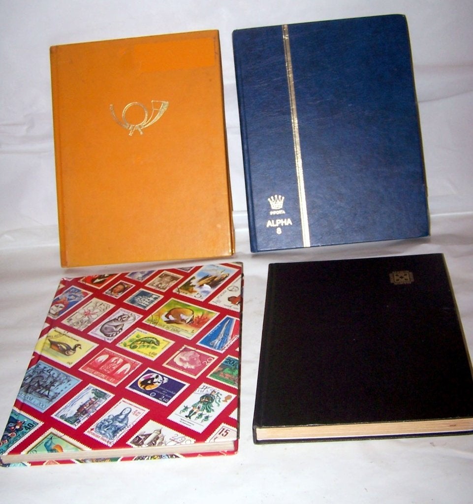 4 volle albums. 2x Nederland/1x Duitsland/ 1x diversen. Izgs, Ophalen of Verzenden, Nederland en Buitenland