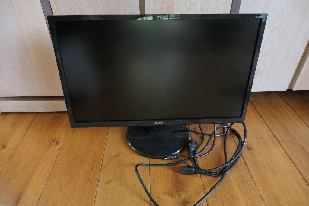 Acer 24 inch monitor/beeldscherm K242HYL - zeer nette staat, Ophalen, Kantelbaar, HDMI, Full HD
