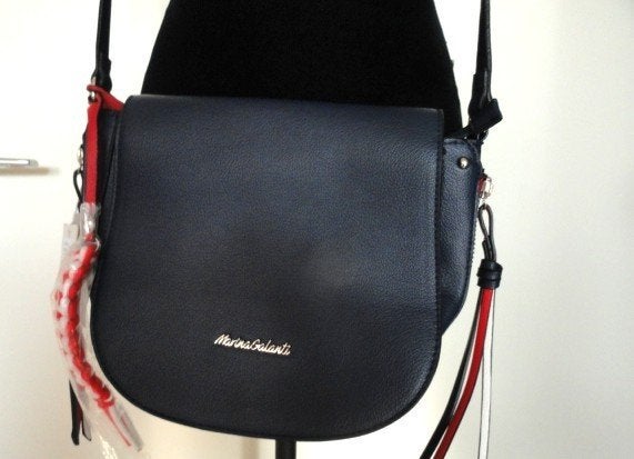 Marina Galanti donkerblauwe schouder tas, Ophalen of Verzenden, Nieuw, Blauw, Schoudertasje