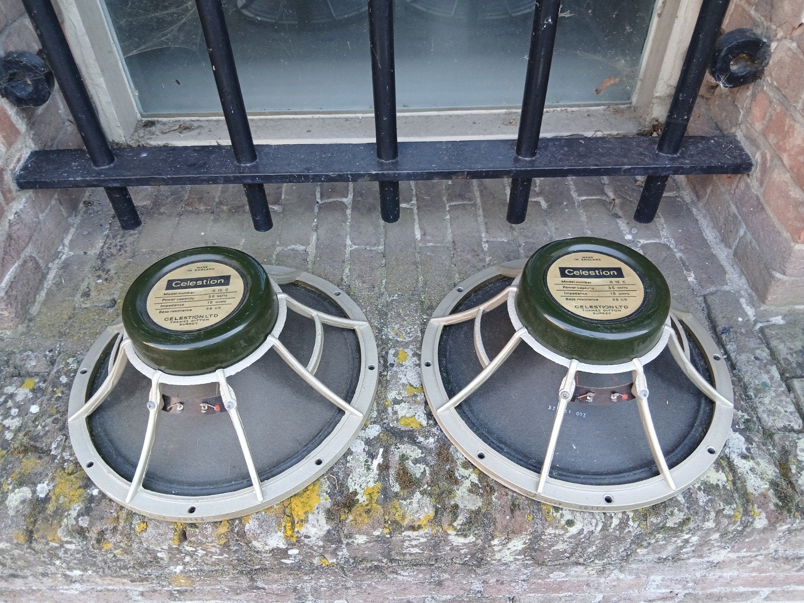 Celestion Pre rola G15C speakers marshall / vox / fender, Ophalen of Verzenden, Gebruikt