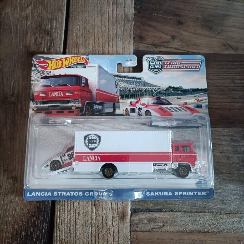 hot wheels team Lancia Stratos Group 5 Sakura Sprinter 42, Ophalen of Verzenden, Nieuw, Auto