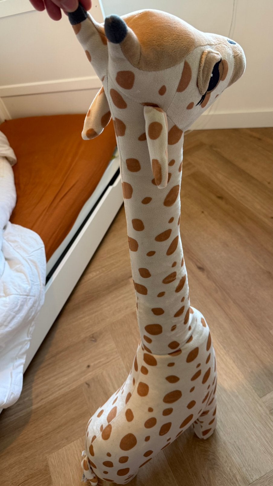Groot giraaf knuffel 35 cm, Kinderen en Baby's, Kinderkamer | Inrichting en Decoratie, Ophalen of Verzenden, Zo goed als nieuw