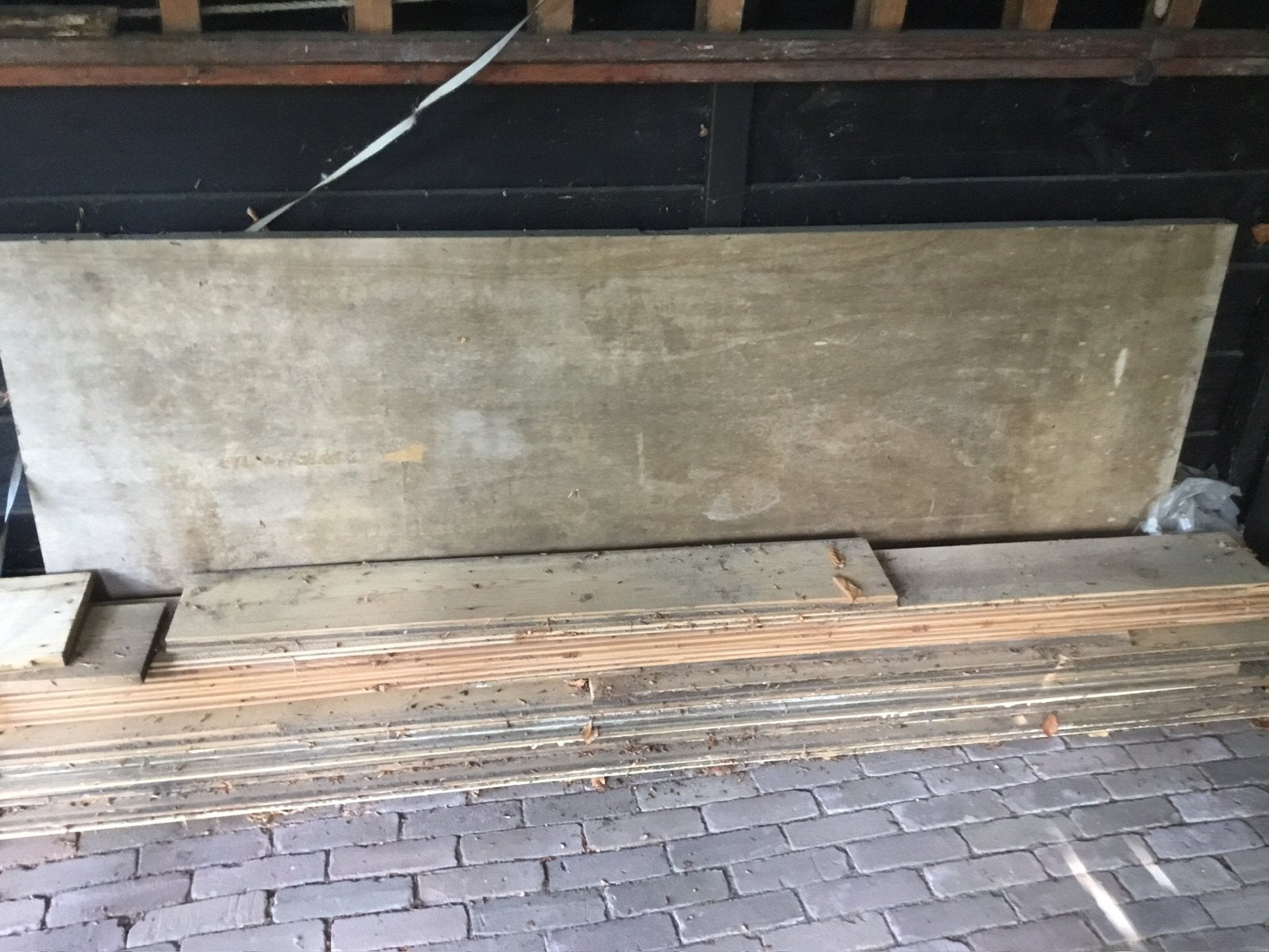 Multiplex deuren 28mm dik, Minder dan 25 mm, Ophalen of Verzenden, Zo goed als nieuw, 200 tot 250 cm