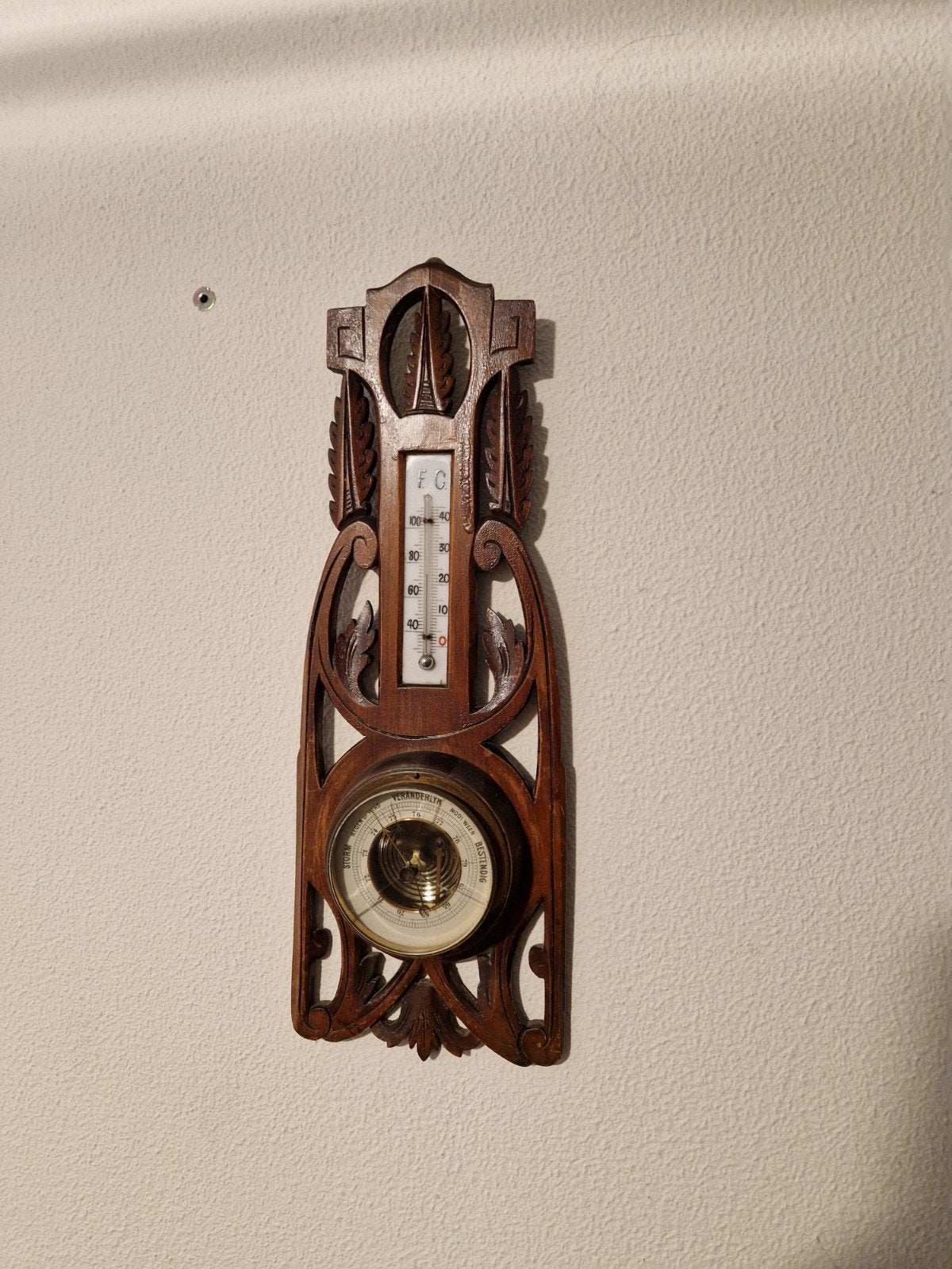 Barometer thermometer, Ophalen of Verzenden