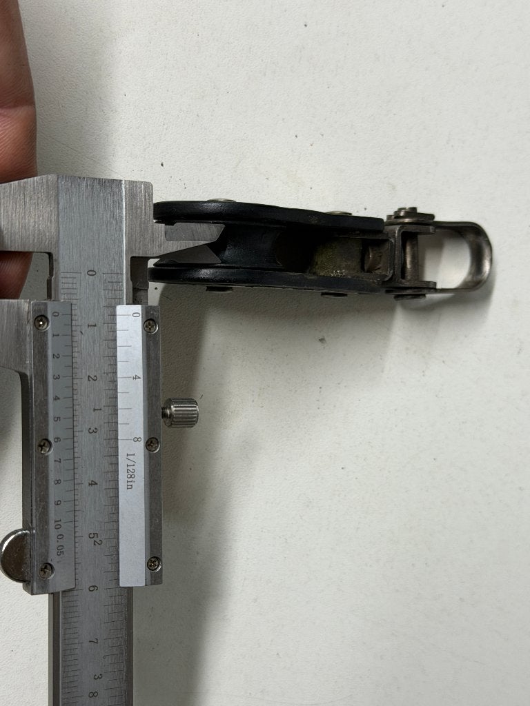 Barton 1 schijfs blok 30 mm tot 8 mm lijn gelagerd, Ophalen of Verzenden, Gebruikt, Lijn of Blok