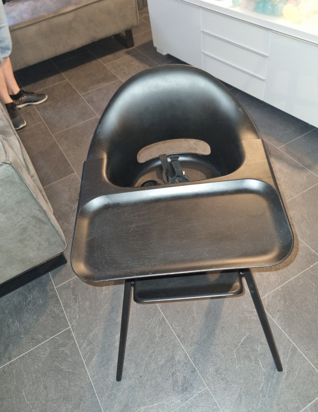 Stokke Clikk kinderstoel met eetblad en gordel, Kinderen en Baby's, Ophalen, Gebruikt, Overige typen, Afneembaar eetblad