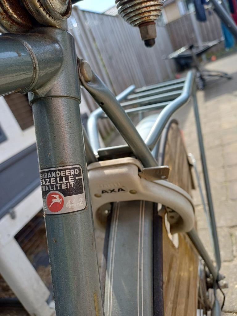 Vintage Gazelle herenfiets - Klassieke stadsfiets, Fietsen en Brommers, Fietsen | Dames | Damesfietsen, Terugtraprem, Ophalen of Verzenden