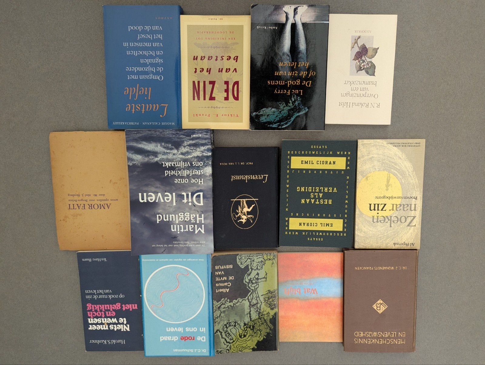 24 boeken filosofie, zingeving, wetenschap & mensbeeld, Ophalen, Gelezen, Diverse auteurs, Nederland