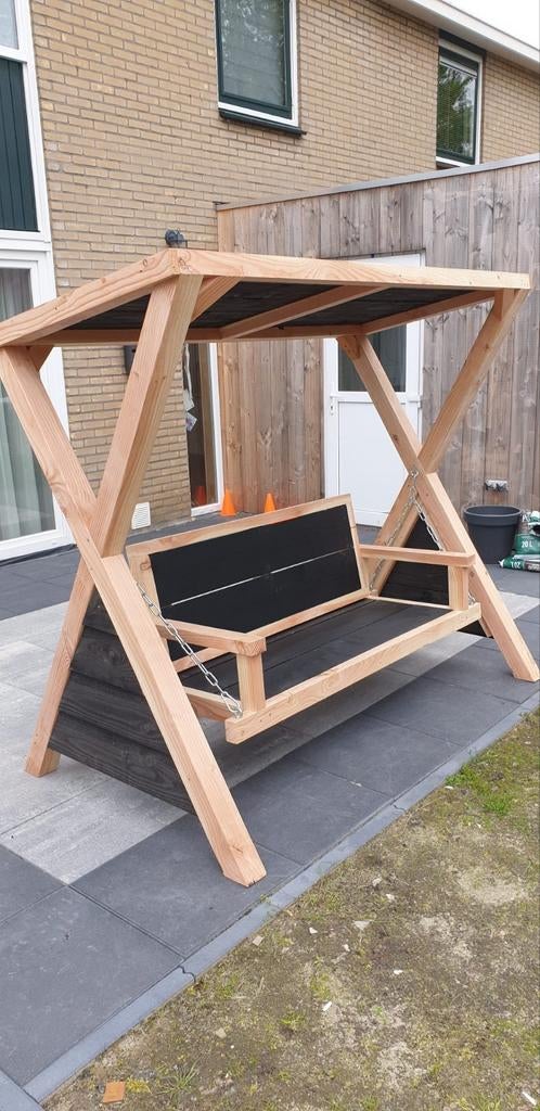 Douglas Schommelbank op Maat - Woodwolf, Tuin en Terras, Ophalen of Verzenden, Nieuw, Hout, Schommelbank