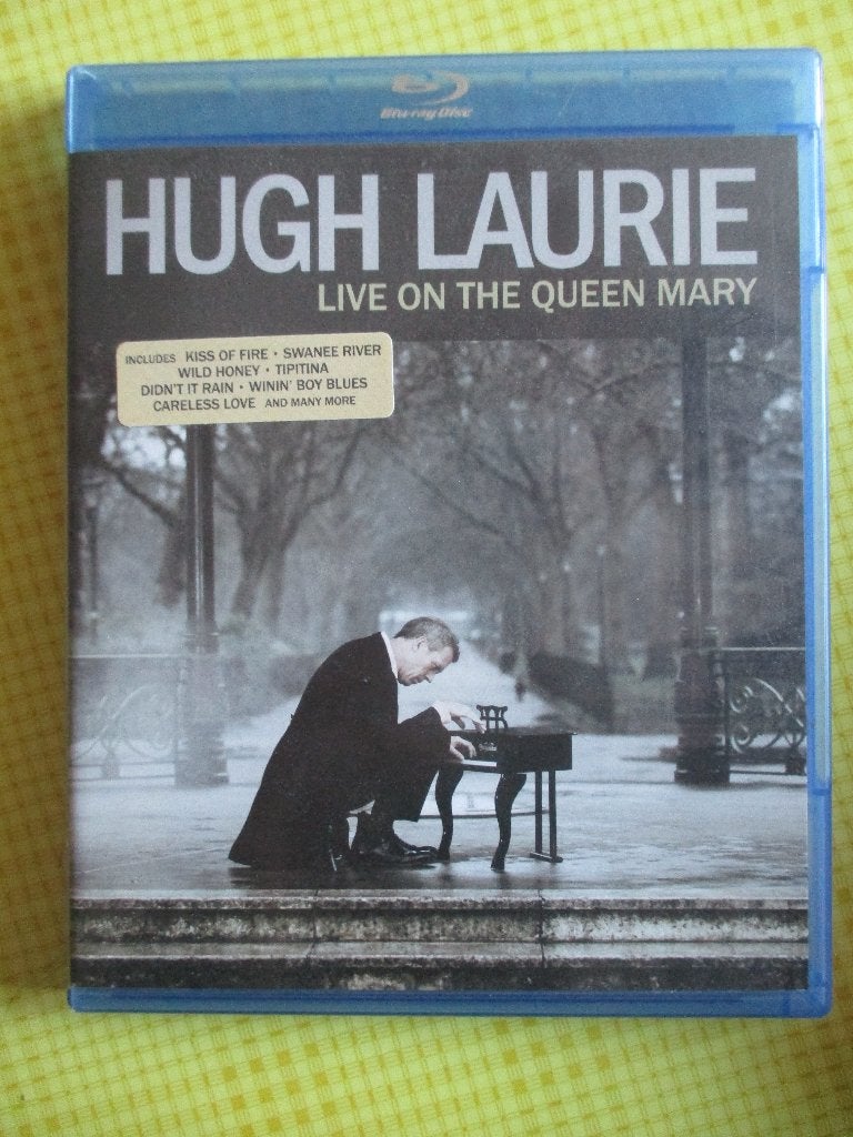 Hugh Laurie - Live on the Queen Mary - Blu-Ray, Muziek en Concerten, Concert, Ophalen of Verzenden, Zo goed als nieuw
